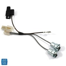 1966-1967 Gto Lemans Clock Or Tach Tachometer Light Wire Wiring Harness Ea