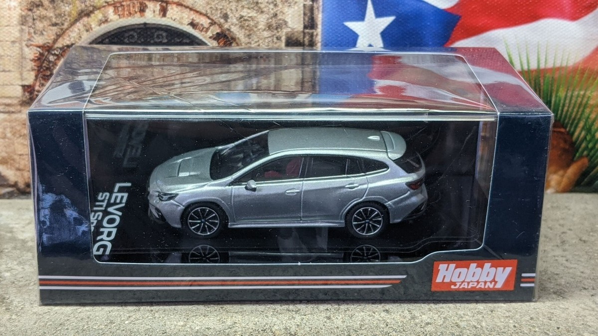 801-066 ホビージャパン 1/64 スバル LEVORG VN-5 STI HOBBY JAPAN SUBARU LEVORG (VN-5) STI SPORT [ICE SILVER