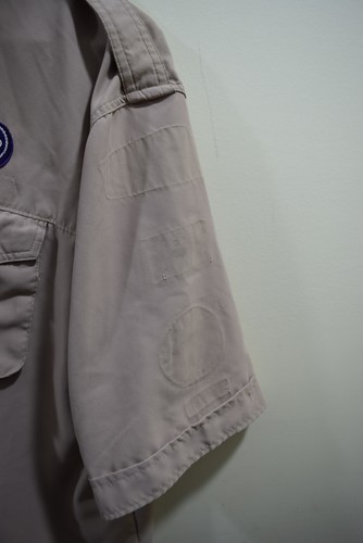 Boy Scout VENTED Men’s XL MICROFIBER Official SOFT Uniform S/S Shirt G382 - Picture 10 of 19
