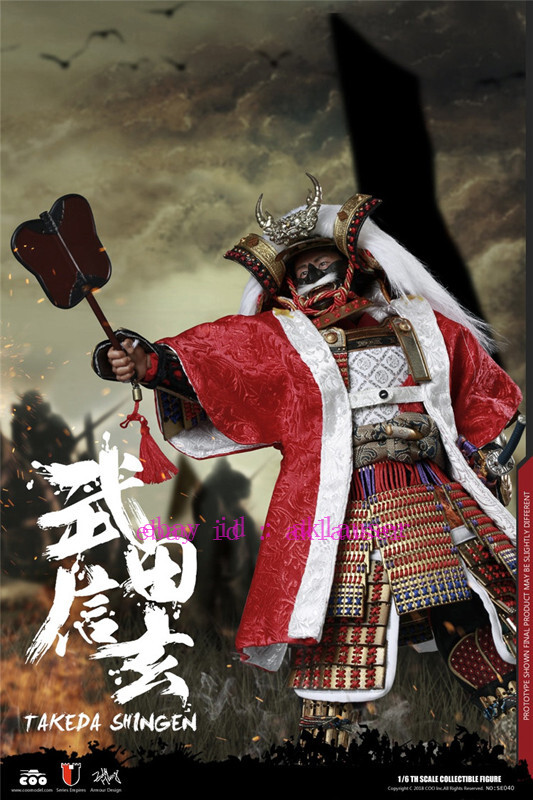 Coomodel 1/6 Se040 Series Of Empires Takeda Shingen Exclusive