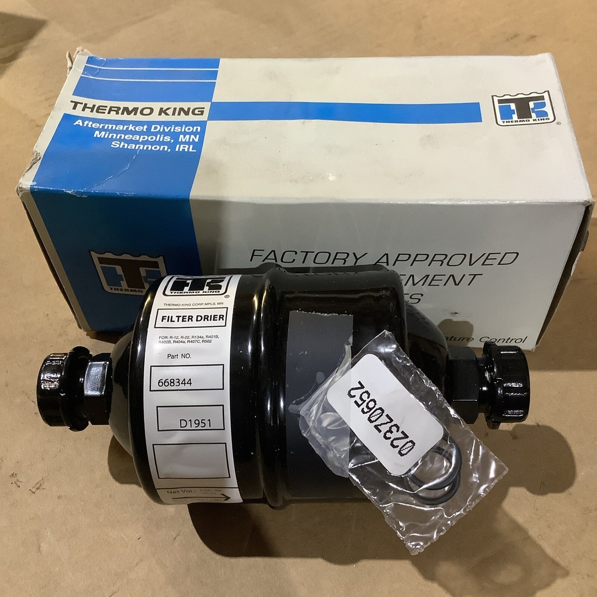 Genuine OEM Thermo King OEM Filter Drier 66-8344 NOS | eBay