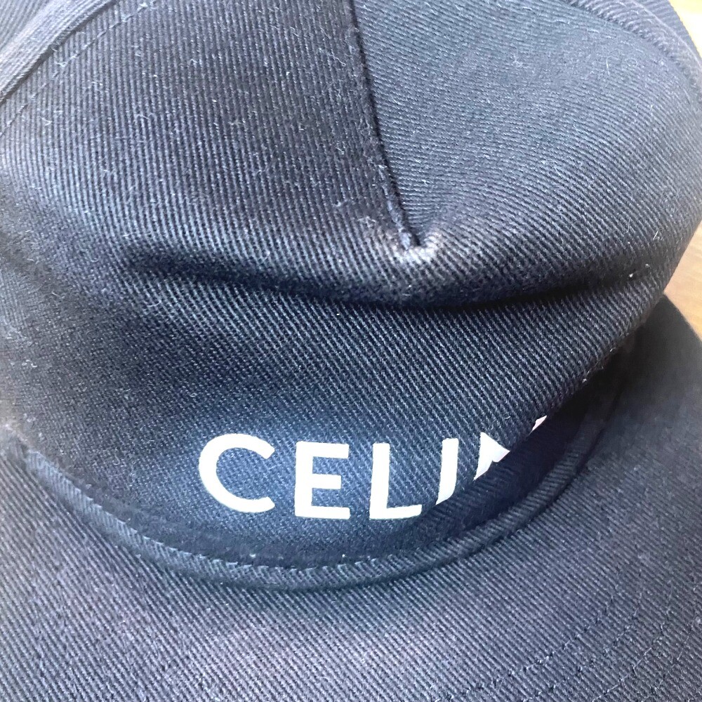 CELINE Hat logo cap Baseball cap cap cotton Black/White | eBay CELINE Hat logo cap Baseball cap cap cotton Black/White | eBay