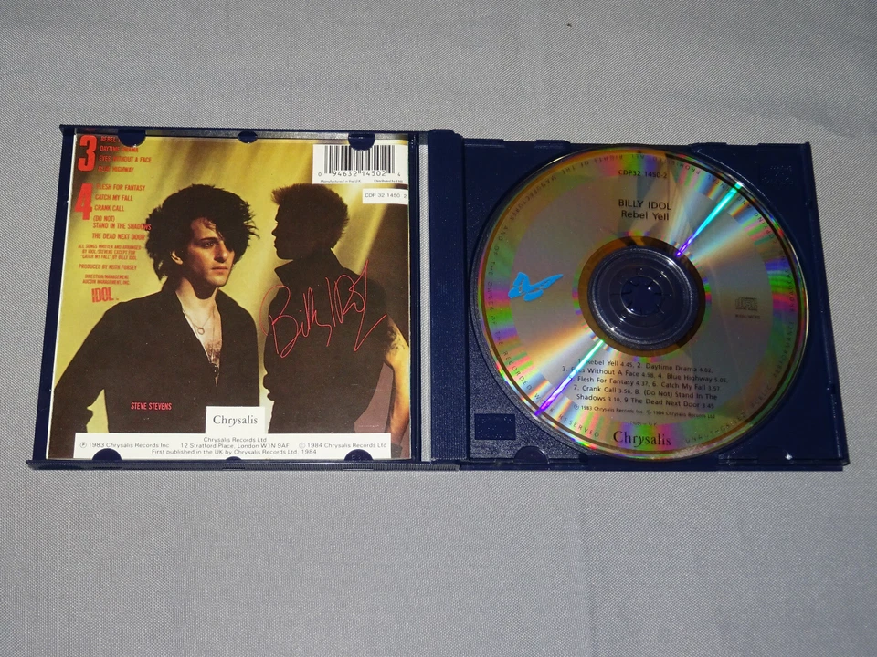 BILLY IDOL - REBEL YELL (CHRYSALIS 25TH SPECIAL) / 1-CD-LONG-BOX-SET (CD MINT-)  - Bild 4 von 4