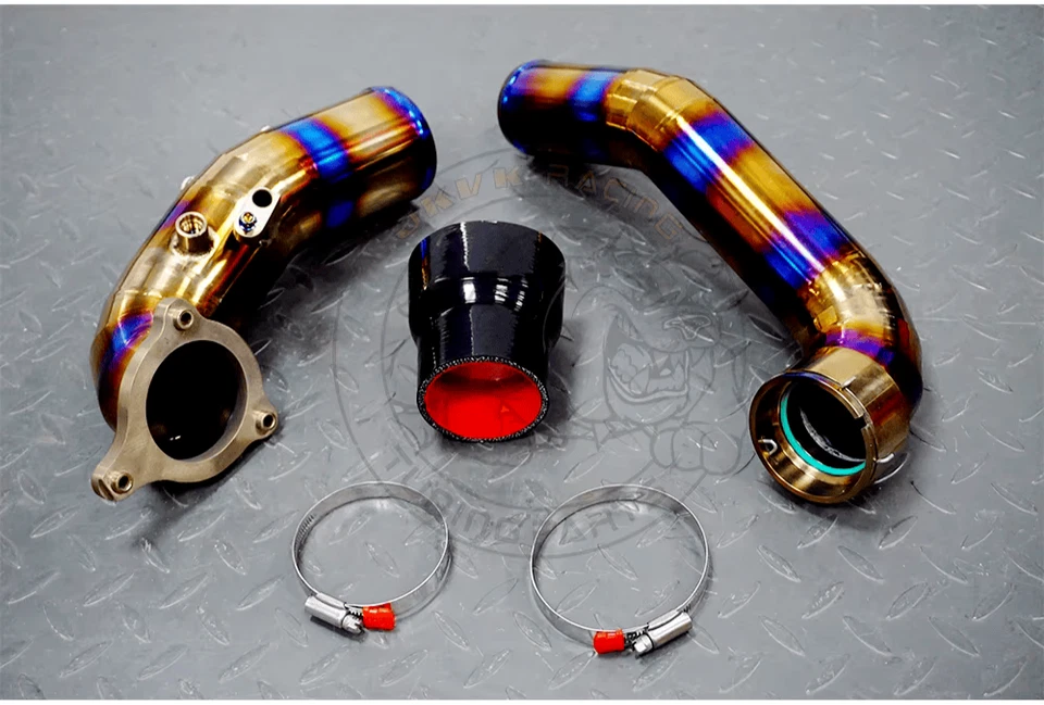 Kit de tubo de carga de titanio para BMW B58 serie F 140i 240i 340i 440i 3.0T actualización Foto 2 de 4