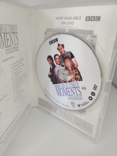 More Great Comedy Moments DVD BBC 2003 Young Ones Red Dwarf French Saunders VGC7 - Picture 2 of 3