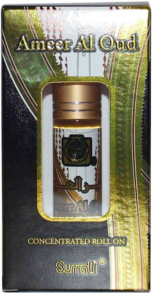 Ameer Al Oud 6ml Roll-on Perfume Oil by Surrati pack