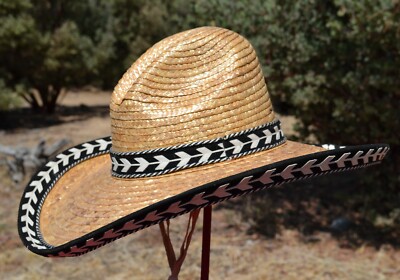 Alamo Hat Co. Galoneado Gus Wheat Straw 
