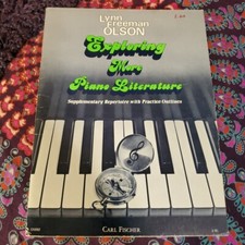Exploring More Piano Literatures Supplementary Repertoire with practice Outlines