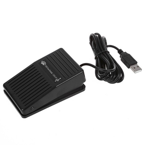 USB Foot Pedals Control Switch PC Game Pad with 2M Cable for PC Computer Games - Picture 8 of 11