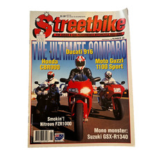 Street Bike Motor Bike Motorcycle Streetbike Magazine August September 1995
