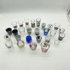 Short Collectible Shot Glasses - States, Casinos, Countries, Sites- U Pick