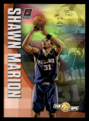 2001-02 Topps Chrome #TT9 Shawn Marion Team Topps Refractor