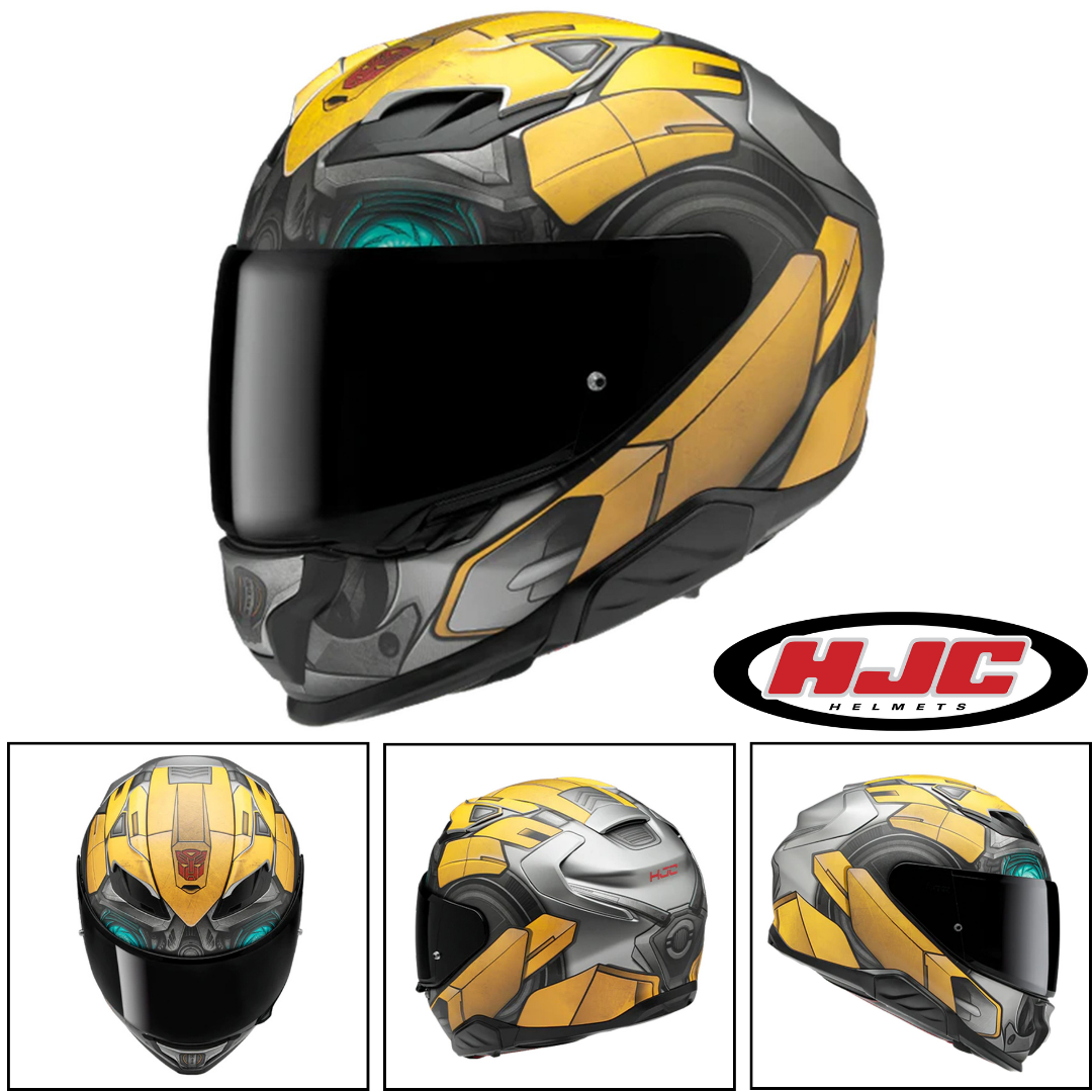HJC F71 Bumblebee Hasbro Sport-Touring Motorcycle Helmets Bike