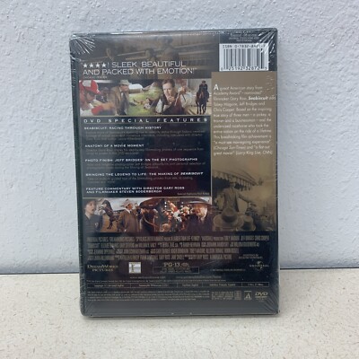 New DVD SEABISCUIT Tobey Maguire Jeff Bridges FACTORY SEALED