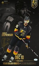 Chandler Stephenson Signed 11x17 Mini Poster Las Vegas Knights JSA AT53665