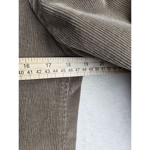 LL Bean Womens Corduroy Blazer Size 10 Petite Western Office Bohemian Brown - Picture 4 of 9