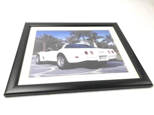 Framed And Matted August 2000 Calendar Page 1969 Corvette by Dan Lyons - Afbeelding 1 van 5