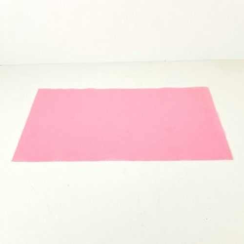 Barbie Doll Pink Rug Carpet Bed Throw Blanket Bedspread 10" x 5" Dream House - Picture 2 of 5