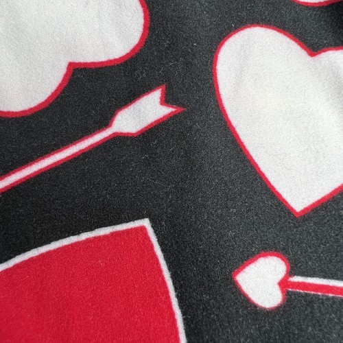 Just One Love Girls Leggings Black With Hearts Size Large - Picture 5 of 6