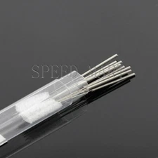 10X New 0.2mm Drill Bit bendable and lengthen for 3D Printer Nozzle Cleaning Kit