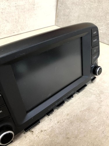 Genuine OEM Hyundai Black 7" Display Media Radio Receiver Fits 2019 Hyundai Kona - Bild 2 von 5