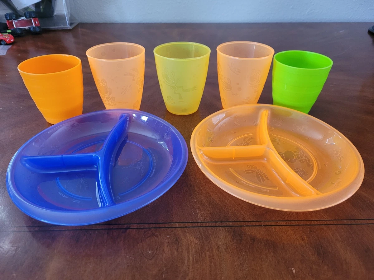Nuby on sale divided plates