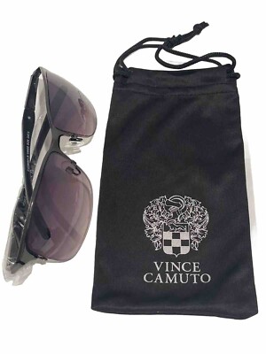 Vince Camuto Rimless Retro Rectangle Sunglasses 62mm VM609  display picture 1