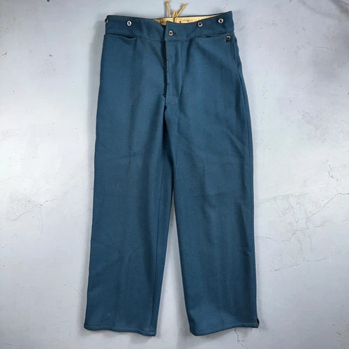 C&D Jarnagin Civil War Reenactment Uniform Sky Blue Wool Pants WWI Rare 38 B