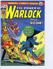 Warlock #5 Marvel 1973 '' The Man Called Doom ! ''