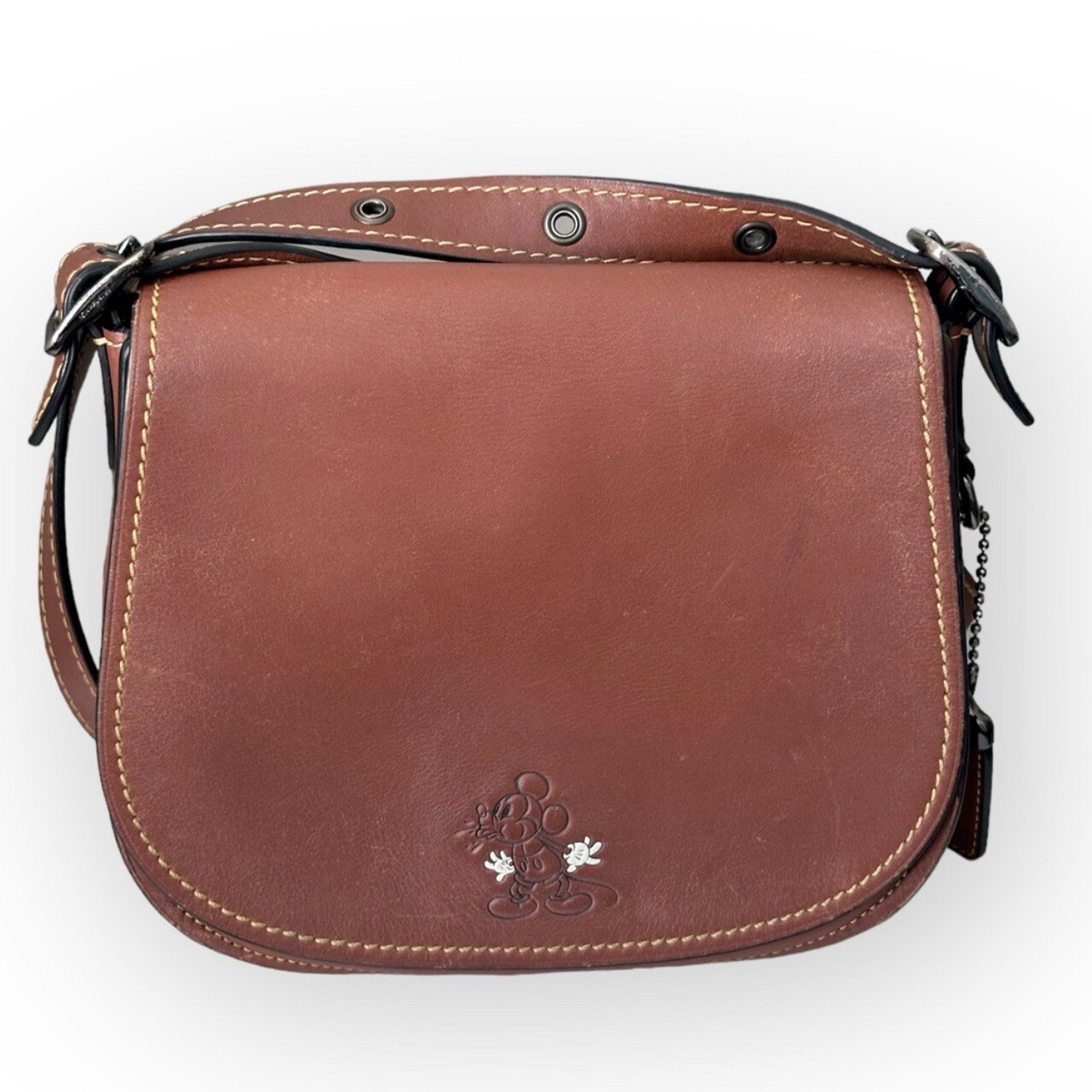 Coach X Disney Mickey Mouse 75th Anniversary 1941 Saddle Bag