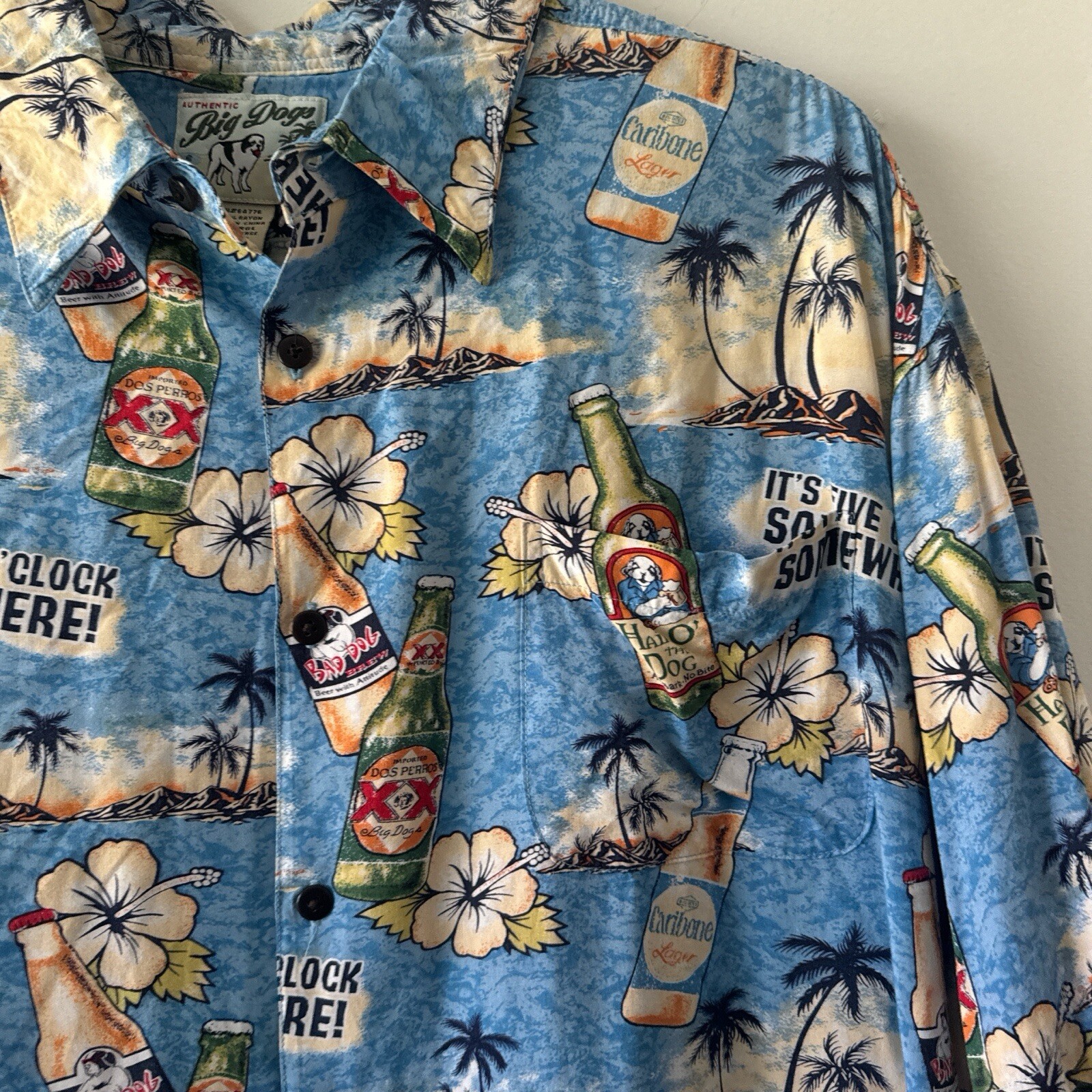 Authentic Big Dogs Button Down - image 2