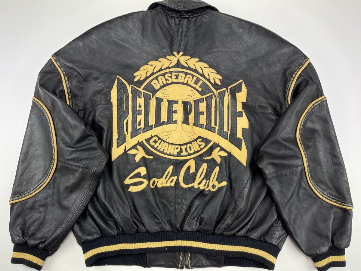 Pelle Pelle leather jacket, Soda Club, vintage Marc Buchanan Pelle Pelle leather jacket, Soda Club, vintage Marc Buchanan