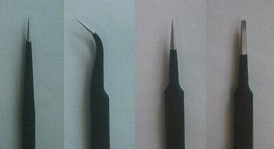Trumpeter / Master Tools 9957  Pinzetten-Set 4 teilig   NEU