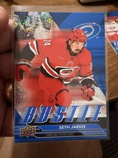 Upper Deck Series 1 Bustle Speckle Seth Jarvis #B-9 Hurricanes 2025-26