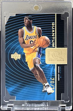 ( /75 ) Eddie Jones 1998-99 Upper Deck Next Wave Quantum Gold Die-Cut Lakers