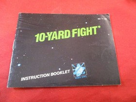 10-Yard Fight (Nintendo NES) COMPLETE w/ Box manual game WORKS! 10 yard