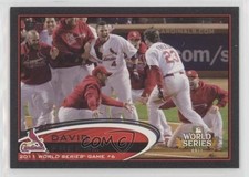 2012 Topps Postseason Highlights Black 26/61 David Freese #291 07l7