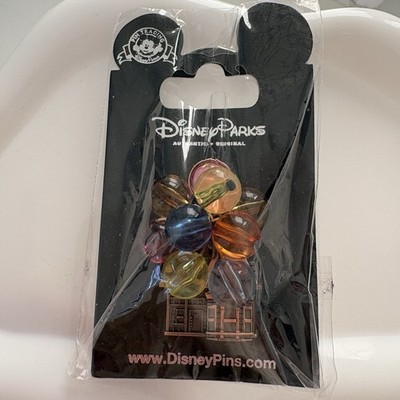 UP House Pin Disney Parks 2015 Carl und Ellies Haus mit Perlenballons Pixar