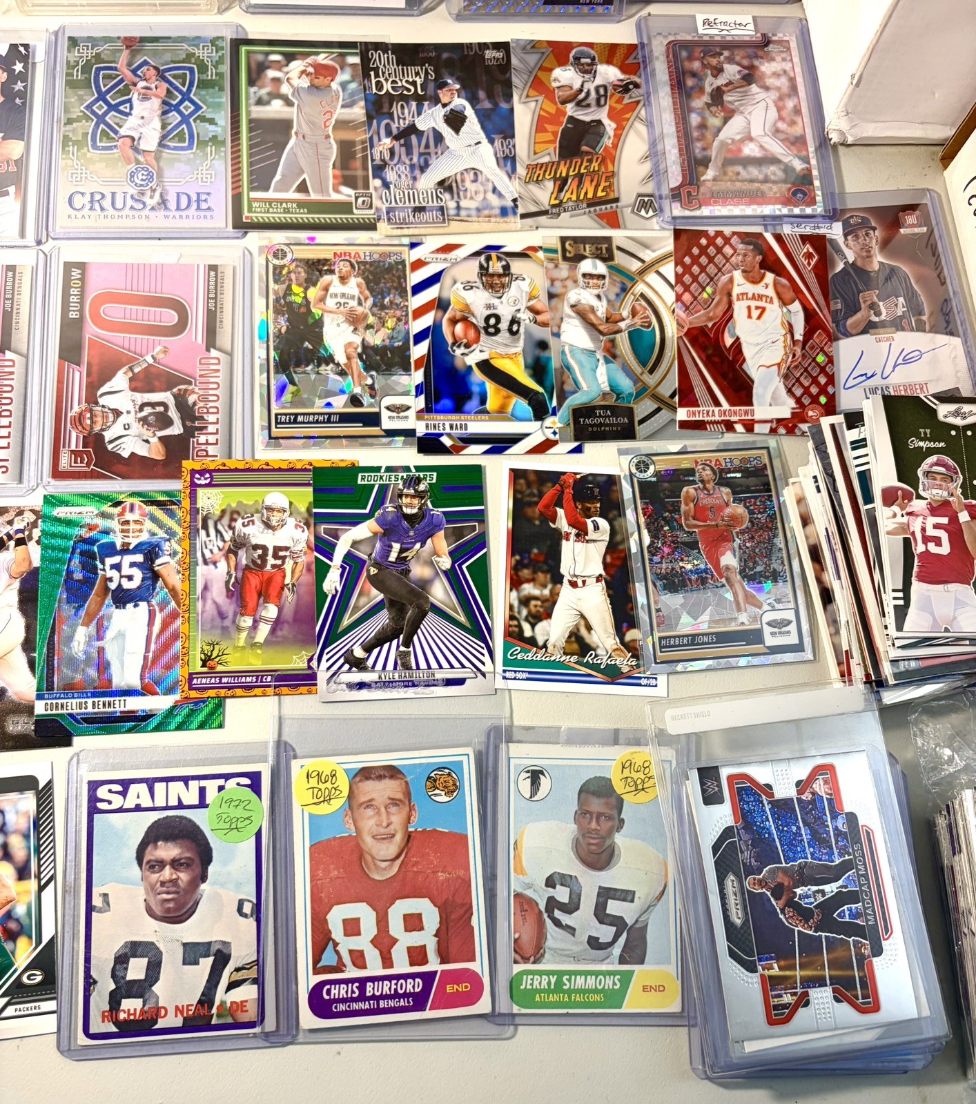 Huge Collection of Multi Sports Card Lot Autos Numbered Parallels RC PSA, Ohtani view 5