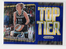 2025 Panini Prizm WNBA Courtney Vandersloot TOP TIER #7 BLUE PULSAR PRIZM #/199