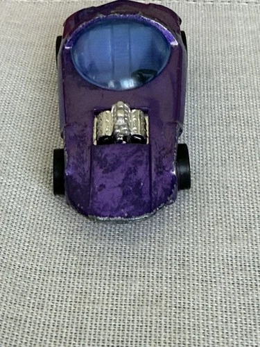 Mattel Hot Wheel Redline 1967 Silhouette Purple Made In Hong