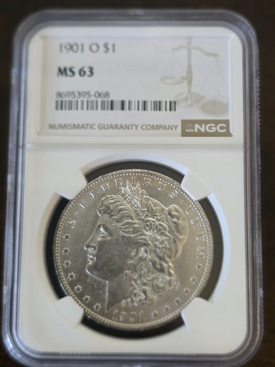 MS 63 Graded 1901 Year Morgan US Dollars (1878-1921) for sale | eBay