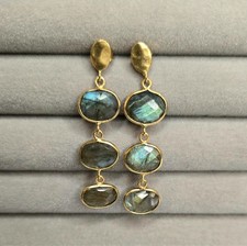 18k Gold Vermeil over Sterling Silver Earring...