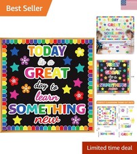 71-Piece Learn Bulletin Board Decoration Set for Inspiring Classrooms