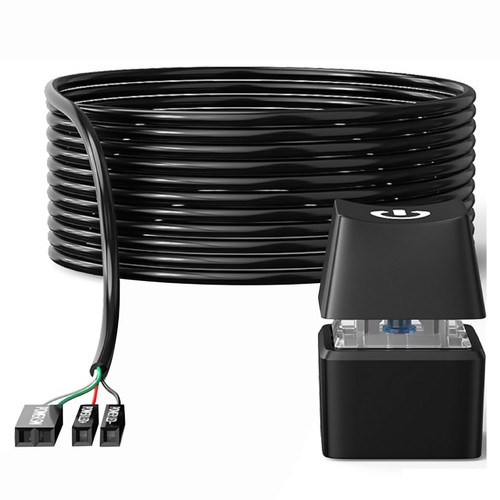 Desktop Computer External Power On Switch Cable PC Motherboard Start Button LED