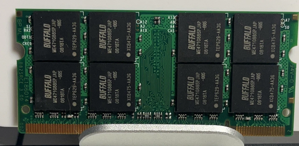 Buffalo PC2-5300S-555, D2N667C-2G/BJ, 2GB 667MHz CL5 Laptop/Printer RAM stick - Image 2 of 4