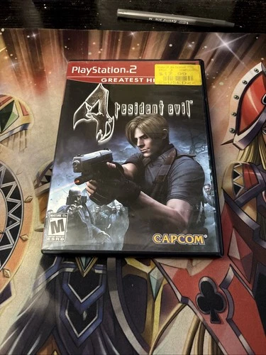 Resident Evil 4 PS2 PlayStation 2 Greatest Hits Complete W/ Manual CIB Tested