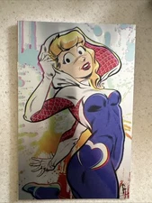 ARCHIE & FRIENDS HOT SUMMER MOVIES #1 SPIDER-GWEN Pereira Pop Art METAL Variant