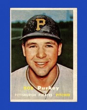 1957 Topps Set-Break #368 Bob Purkey EX-EXMINT *GMCARDS*