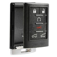 Key Fob Keyless Entry Smart Remote Shell Case  Pad fits Cadillac 2007-2014...